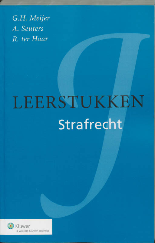 Omslag van Leerstukken strafrecht