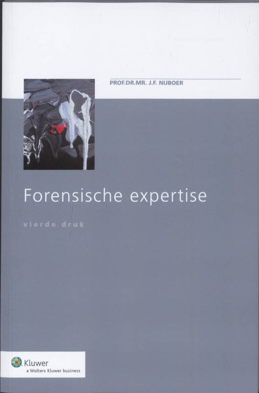 Omslag van Forensische expertise