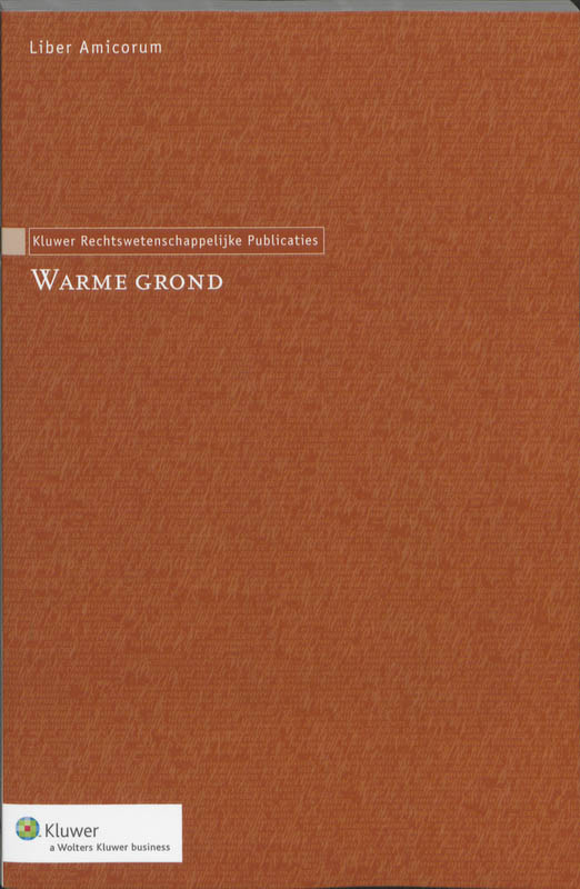 Omslag van Warme grond