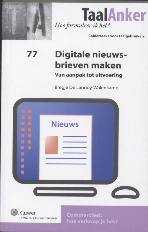 Omslag van Digitale Nieuwsbrieven maken