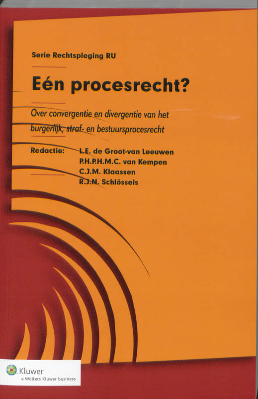 Omslag van Een procesrecht?