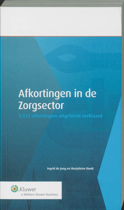Omslag van Afkortingen in de Zorgsector