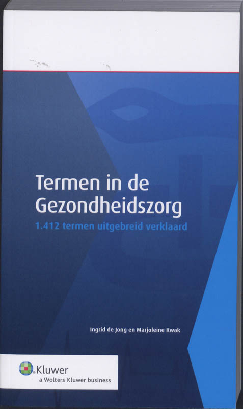 Omslag van Termen in de Gezondheidszorg