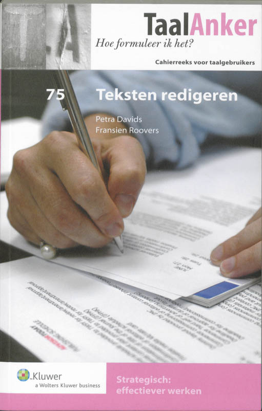 Omslag van Teksten redigeren