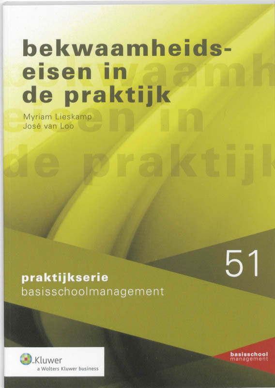 Omslag van Bekwaamheidseisen in de praktijk