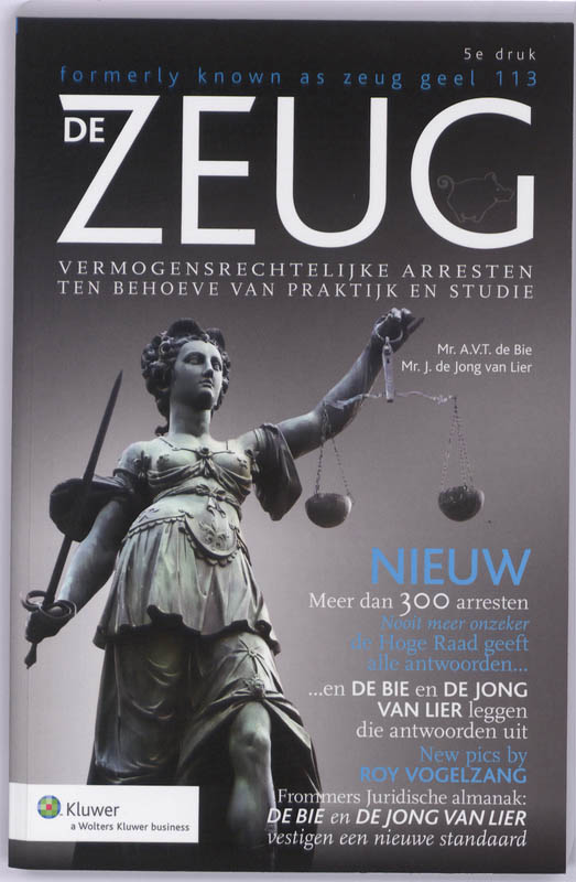 Omslag van De Zeug