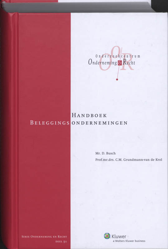 Omslag van Handboek Beleggingsondernemingen