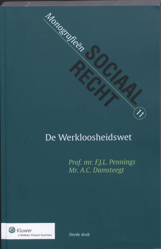 Omslag van De Werkloosheidswet
