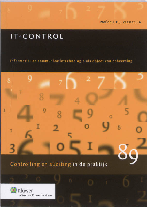 Omslag van IT control