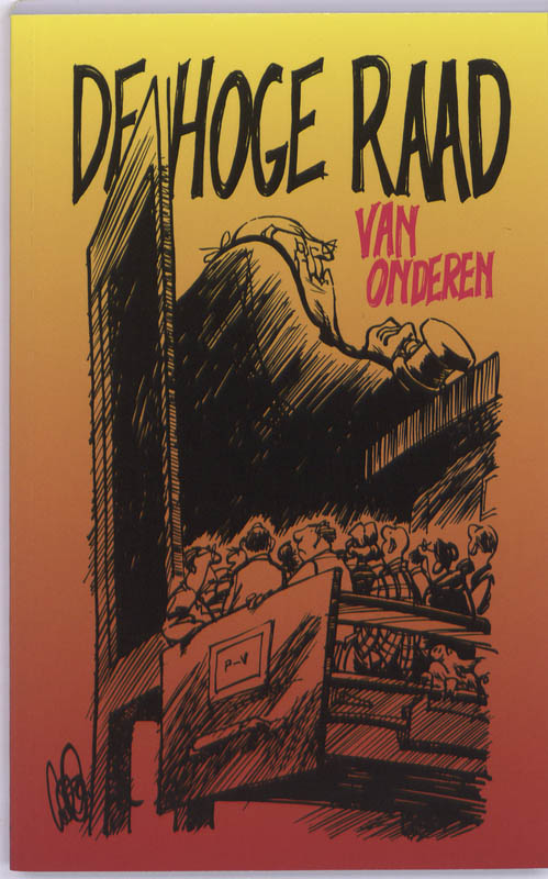 Omslag van De Hoge Raad van onderen