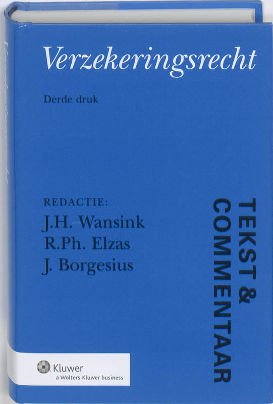 Omslag van Verzekeringsrecht