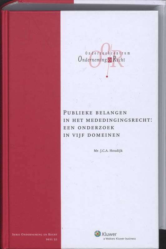 Omslag van Publieke belangen in het mededingingsrecht