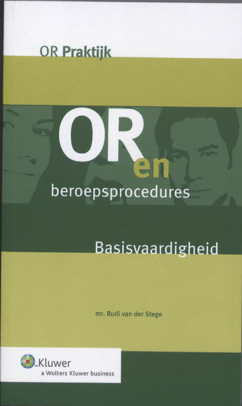 Omslag van OR en beroepsprocedures