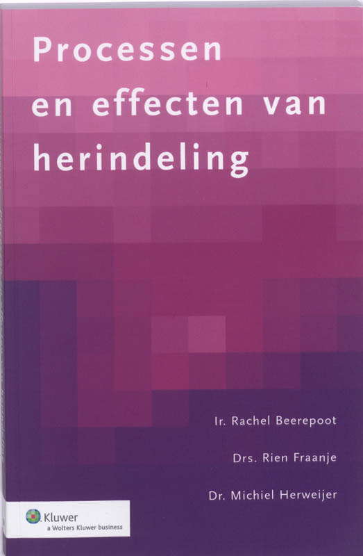 Omslag van Processen en effecten van herindeling