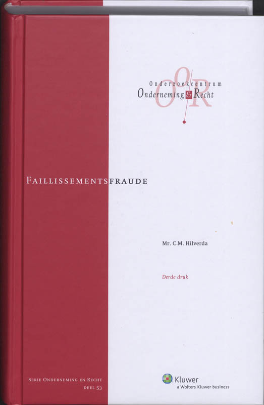 Omslag van Faillissementsfraude