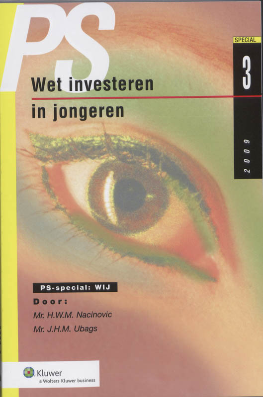 Omslag van Wet investeren in jongeren
