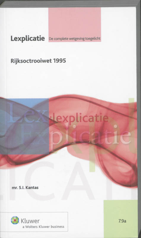 Omslag van Rijksoctrooiwet 1995