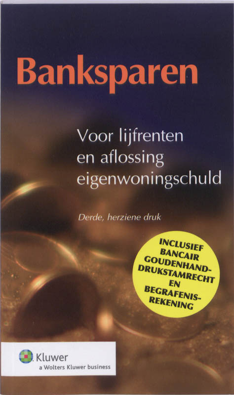 Omslag van Banksparen