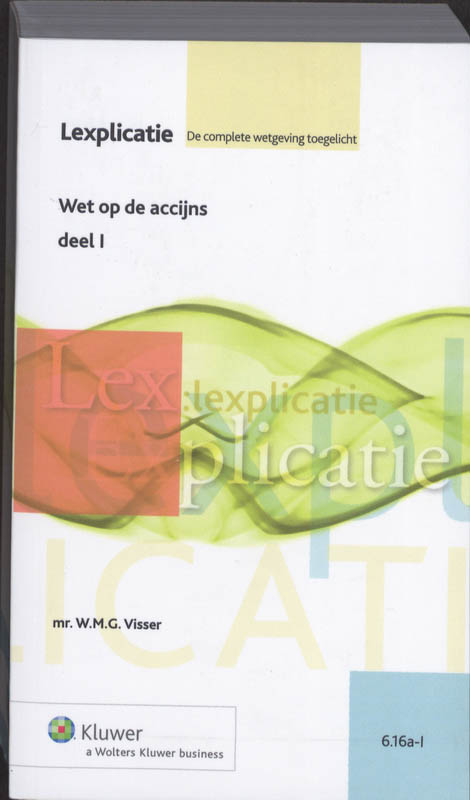 Omslag van Wet op de accijns