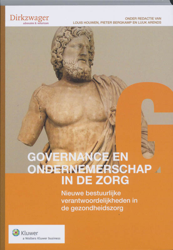 Omslag van Governance en ondernemerschap in de zorg