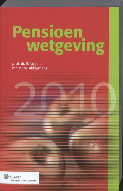 Omslag van Pensioenwetgeving