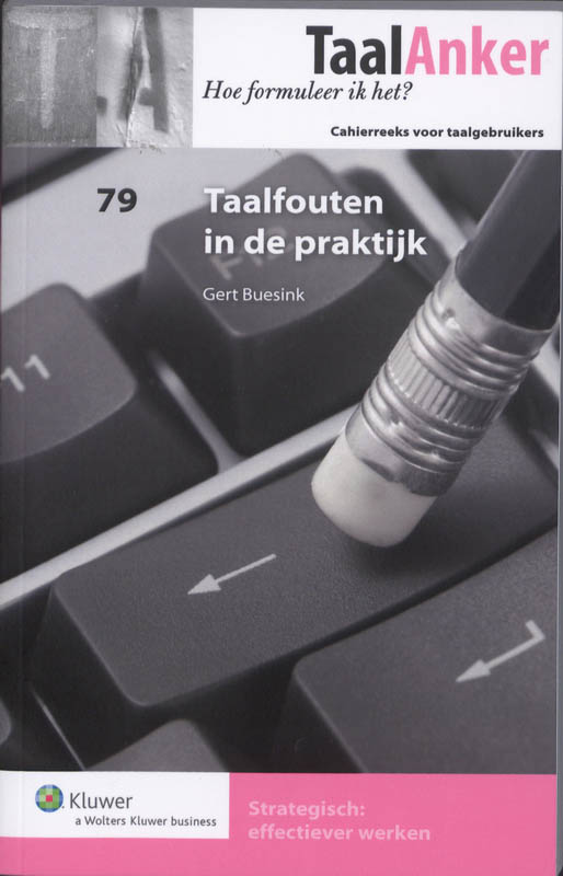 Omslag van Taalfouten in de praktijk