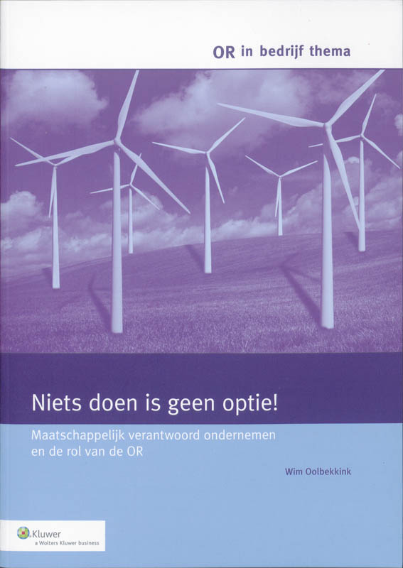 Omslag van Niets doen is geen optie