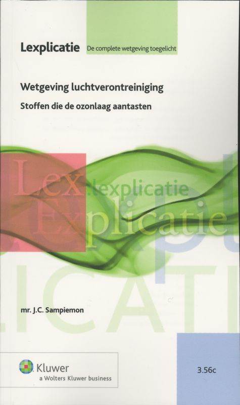 Omslag van Wetgeving luchtverontreiniging