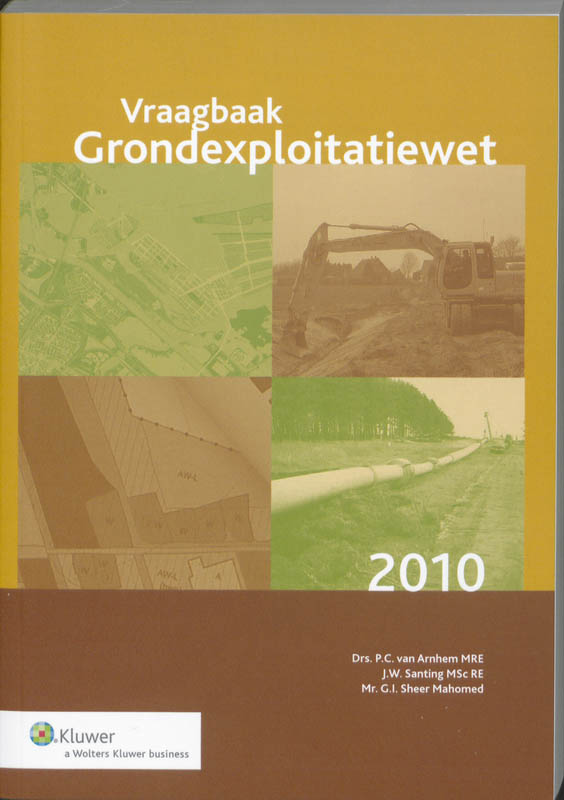 Omslag van Vraagbaak Grondexploitatiewet