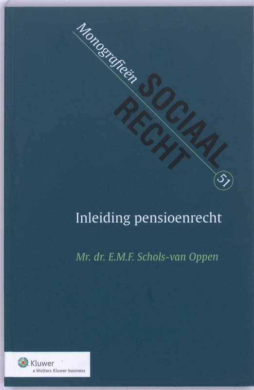 Omslag van Inleiding pensioenrecht