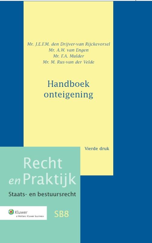 Omslag van Handboek onteigening