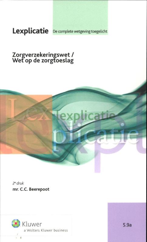 Omslag van Zorgverzekeringswet/Wet op de zorgtoeslag