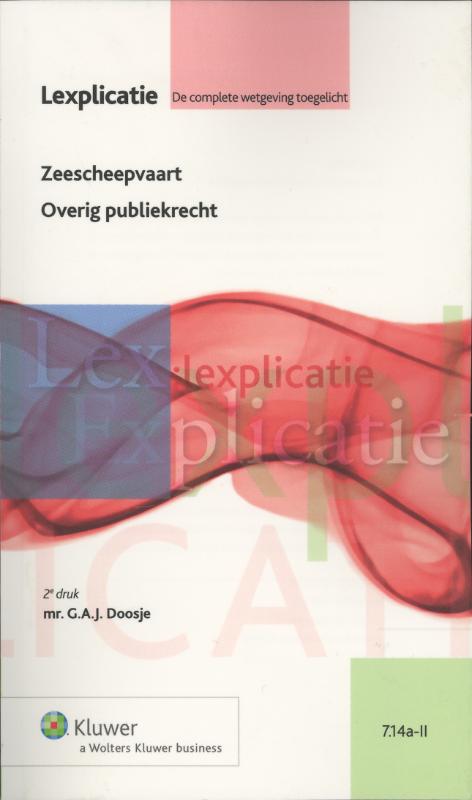 Omslag van Zeescheepvaart / Overig publiekrecht