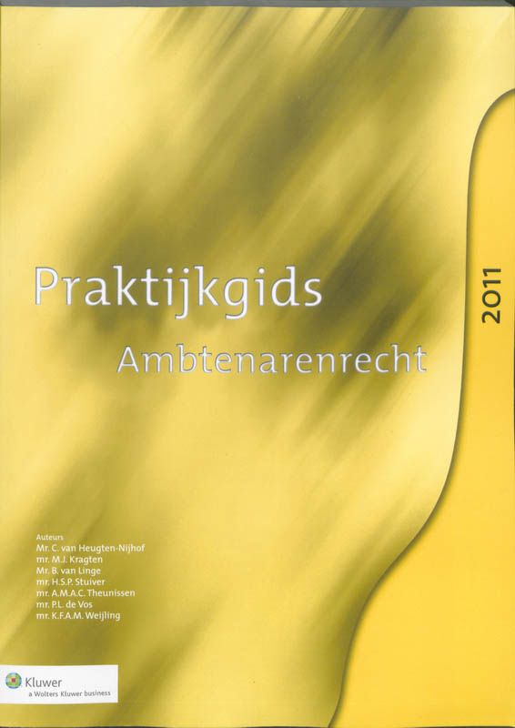 Omslag van Ambtenarenrecht 2011