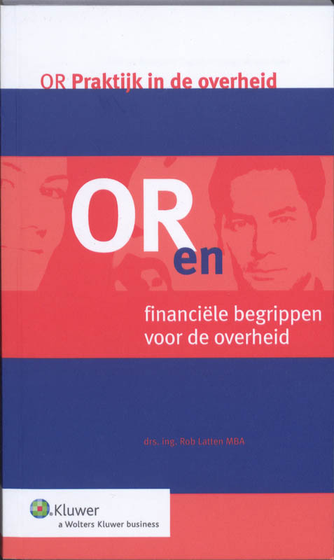 Omslag van OR en financiële begrippen voor de overheid