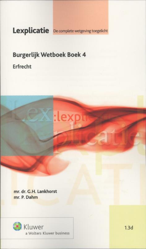 Omslag van Burgerlijk Wetboek Boek 4