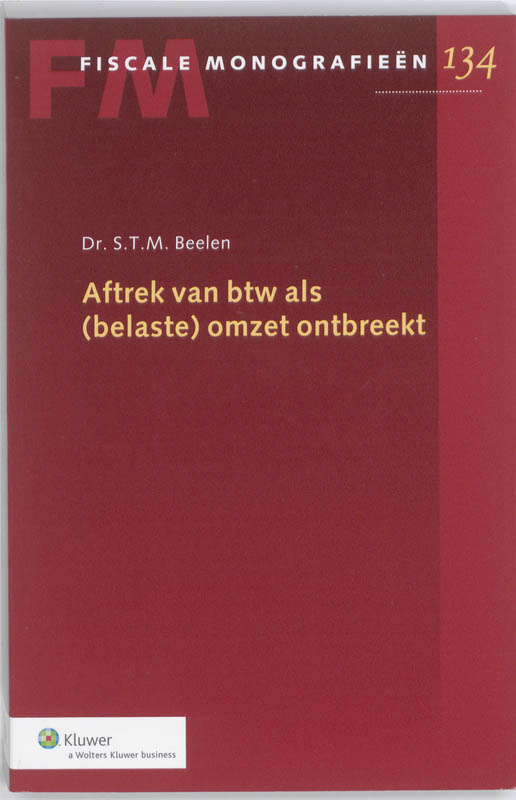 Omslag van Aftrek van btw als (belaste) omzet ontbreekt