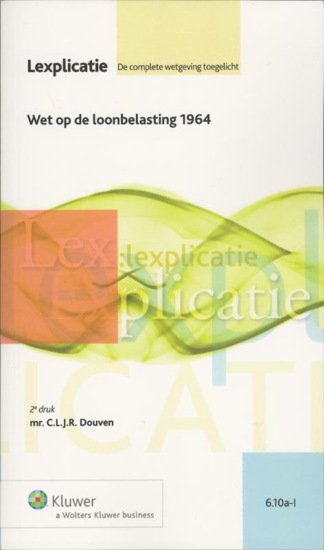 Omslag van Wet op de Loonbelasting 1964