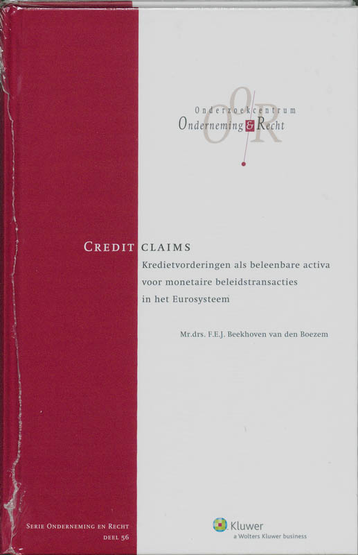 Omslag van Credits claims