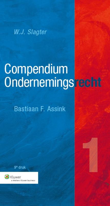 Omslag van Compendium ondernemingsrecht