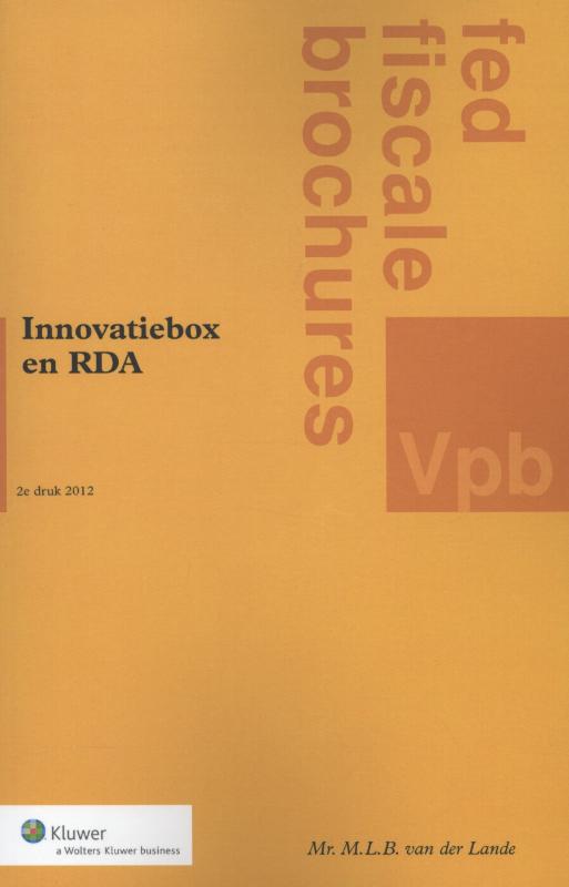 Omslag van Innovatiebox en RDA