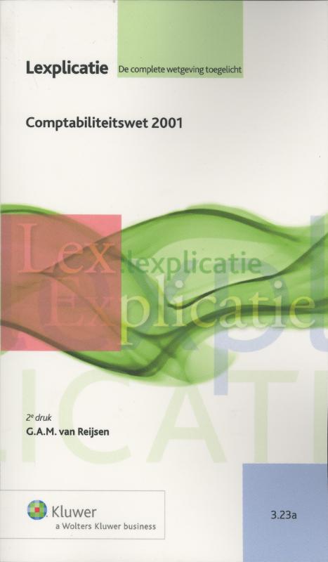 Omslag van Comptabiliteitswet 2001