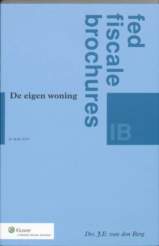 Omslag van De eigen woning