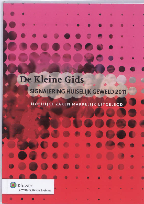 Omslag van De Kleine Gids Signalering Huiselijk Geweld 2011