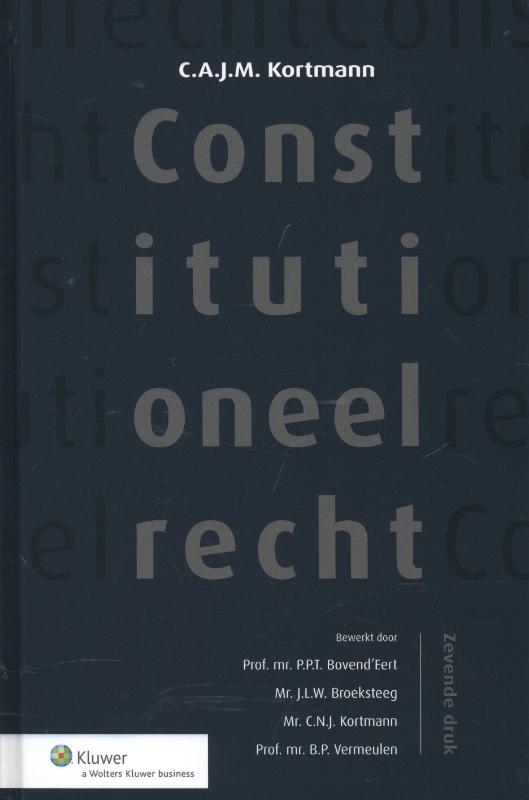 Omslag van Constitutioneel recht