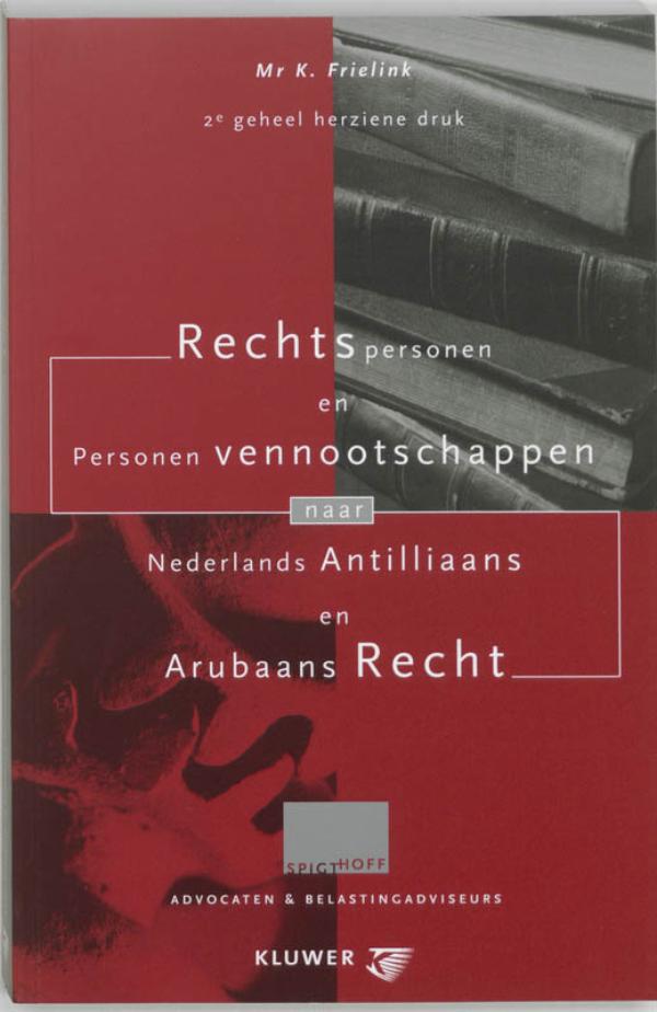 Omslag van Rechtspersonen en personenvennootschappen naar Nederlands en Arubaans