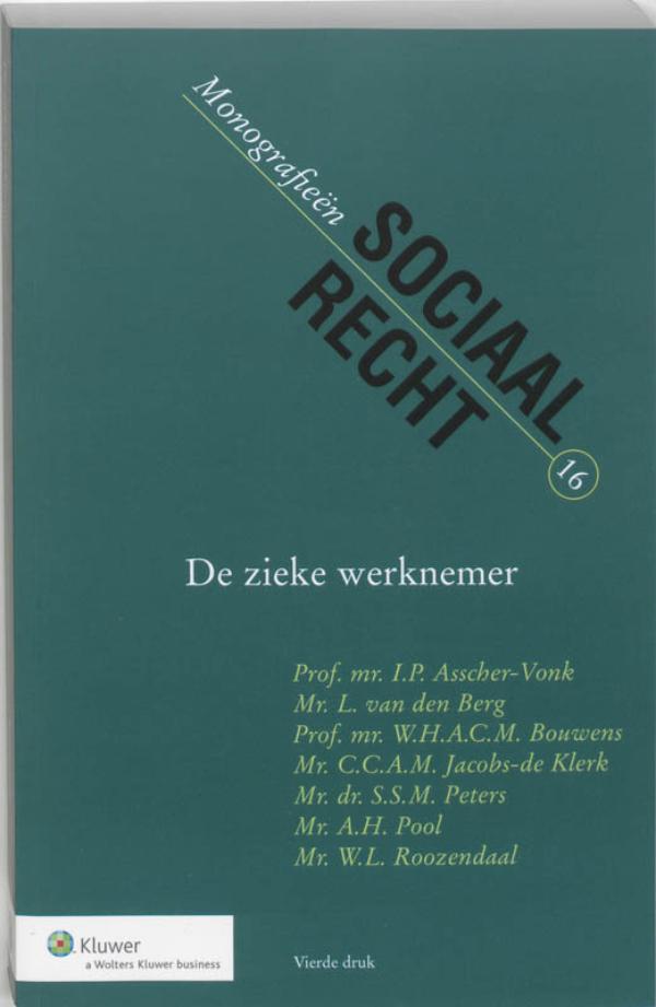 Omslag van De zieke werknemer