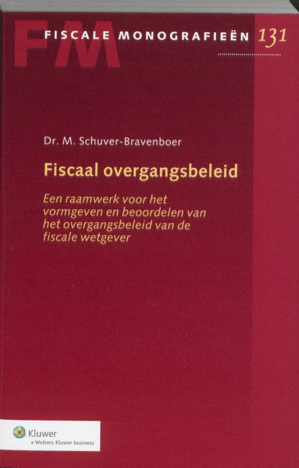 Omslag van Fiscaal overgangsbeleid