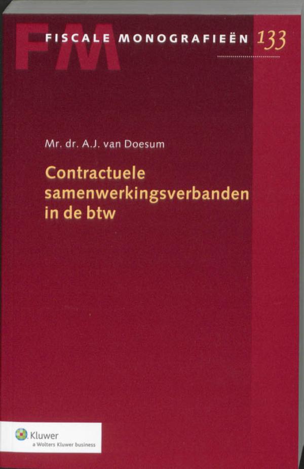 Omslag van Contractuele samenwerkingsverbanden in de BTW
