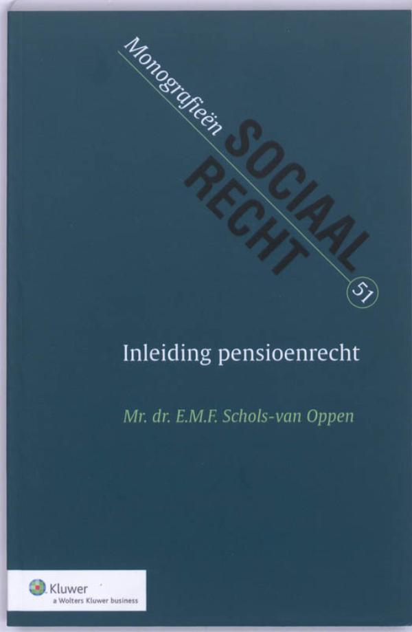 Omslag van Inleiding pensioenrecht